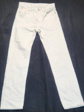 Levi's x Denim Tears 501 DT White Jeans NWOT 30x32